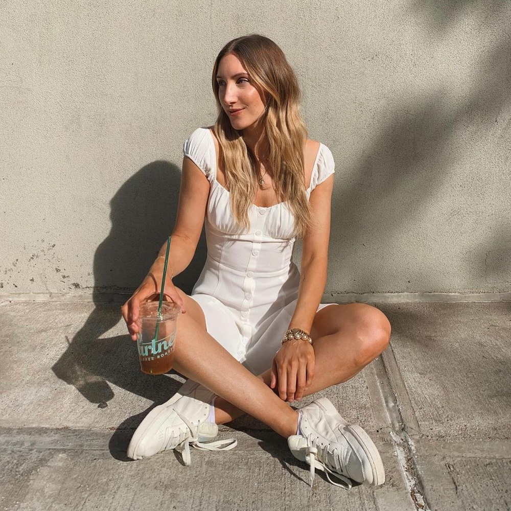 Reformation White Dress